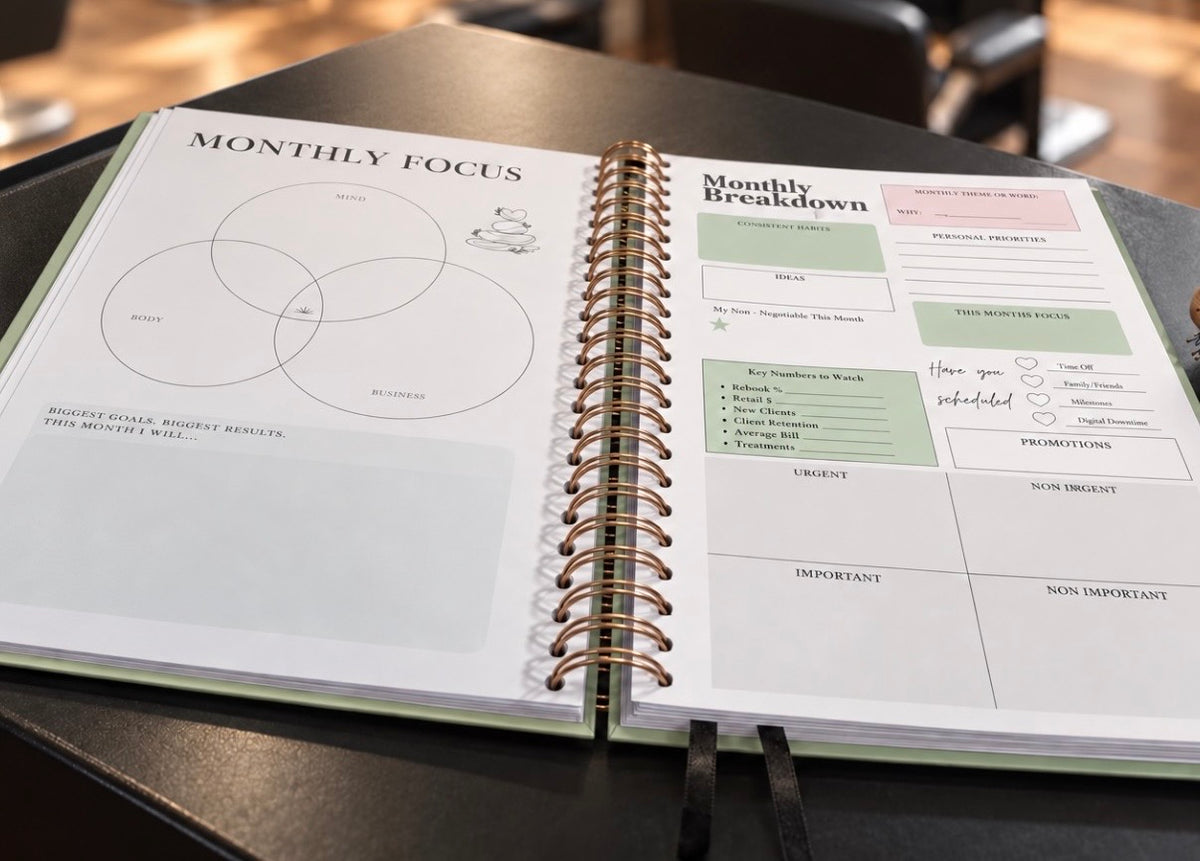 THE Salon Boss Planner